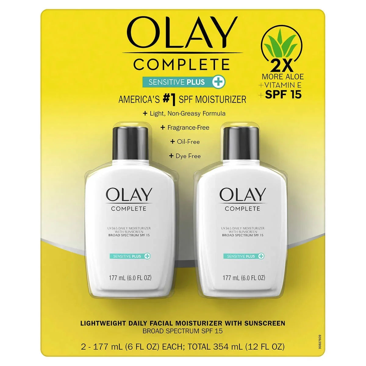 SPF Sensitive 15, fl Complete oz, Pack Olay 2 6