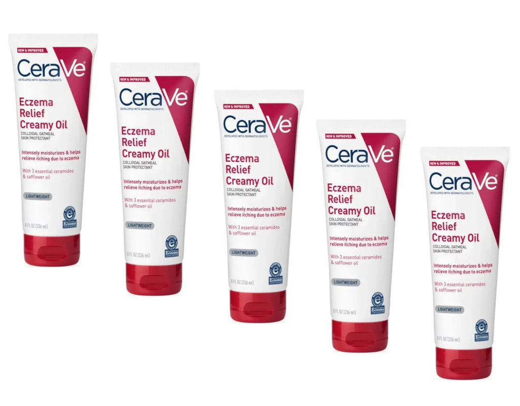 Pack Oil - Skin Oz. Relief Eczema Fl. of Protectant, Oatmeal Creamy Cerave 8 5
