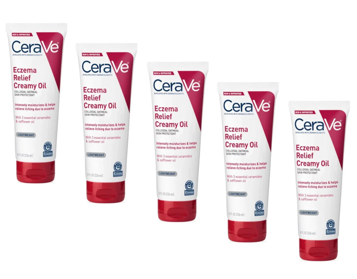 Pack Oil - Skin Oz. Relief Eczema Fl. of Protectant, Oatmeal Creamy Cerave 8 5
