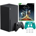 Controller System Game Skin Version Starfield X Silicone Cover Console SSD 2023 Newest W/ Xbox Disc Series Full Drive 1TB Black | X Gaming with