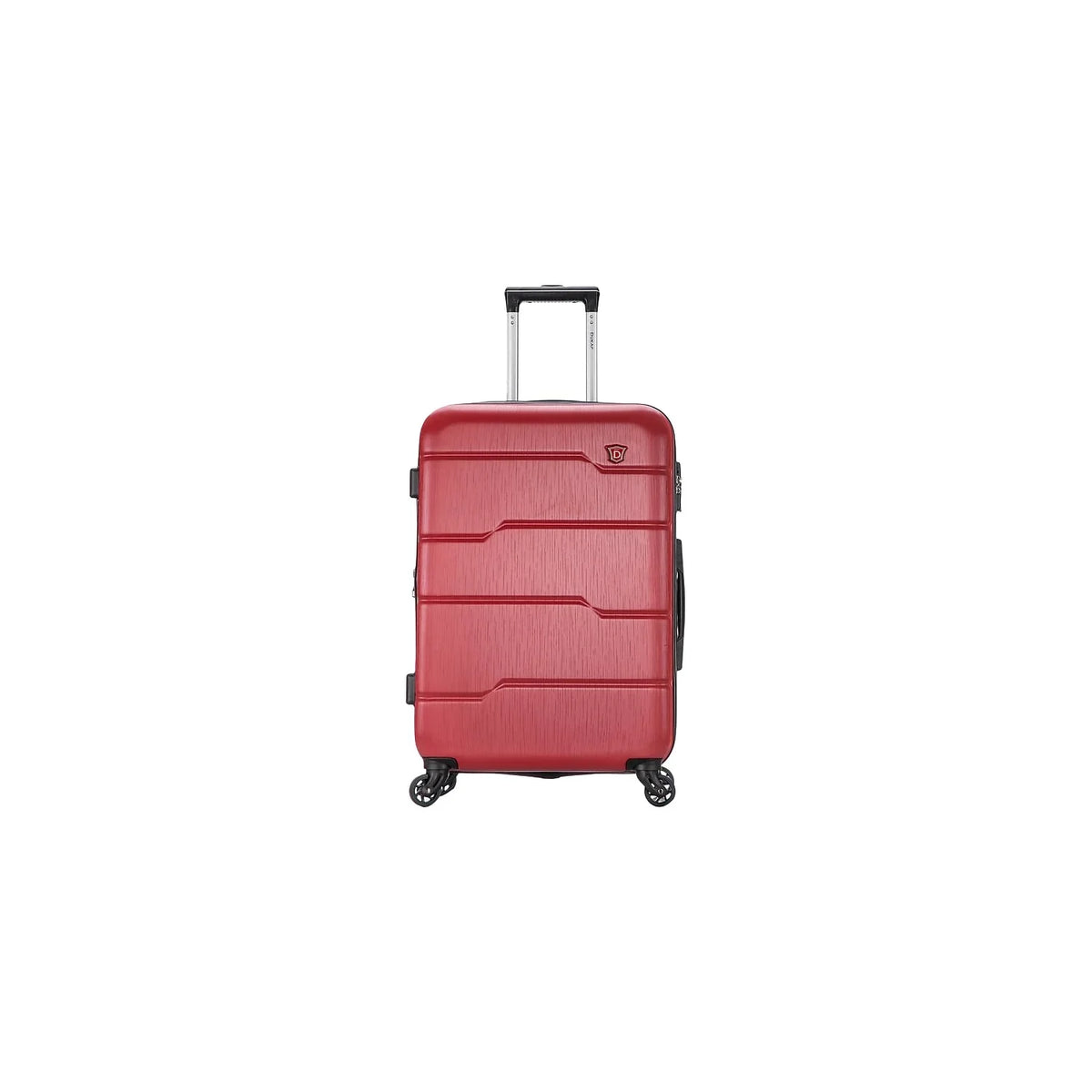 RODEZ Plastic Red Spinner DUKAP (DKROD00M-RED) PC/ABS Luggage 4-Wheel