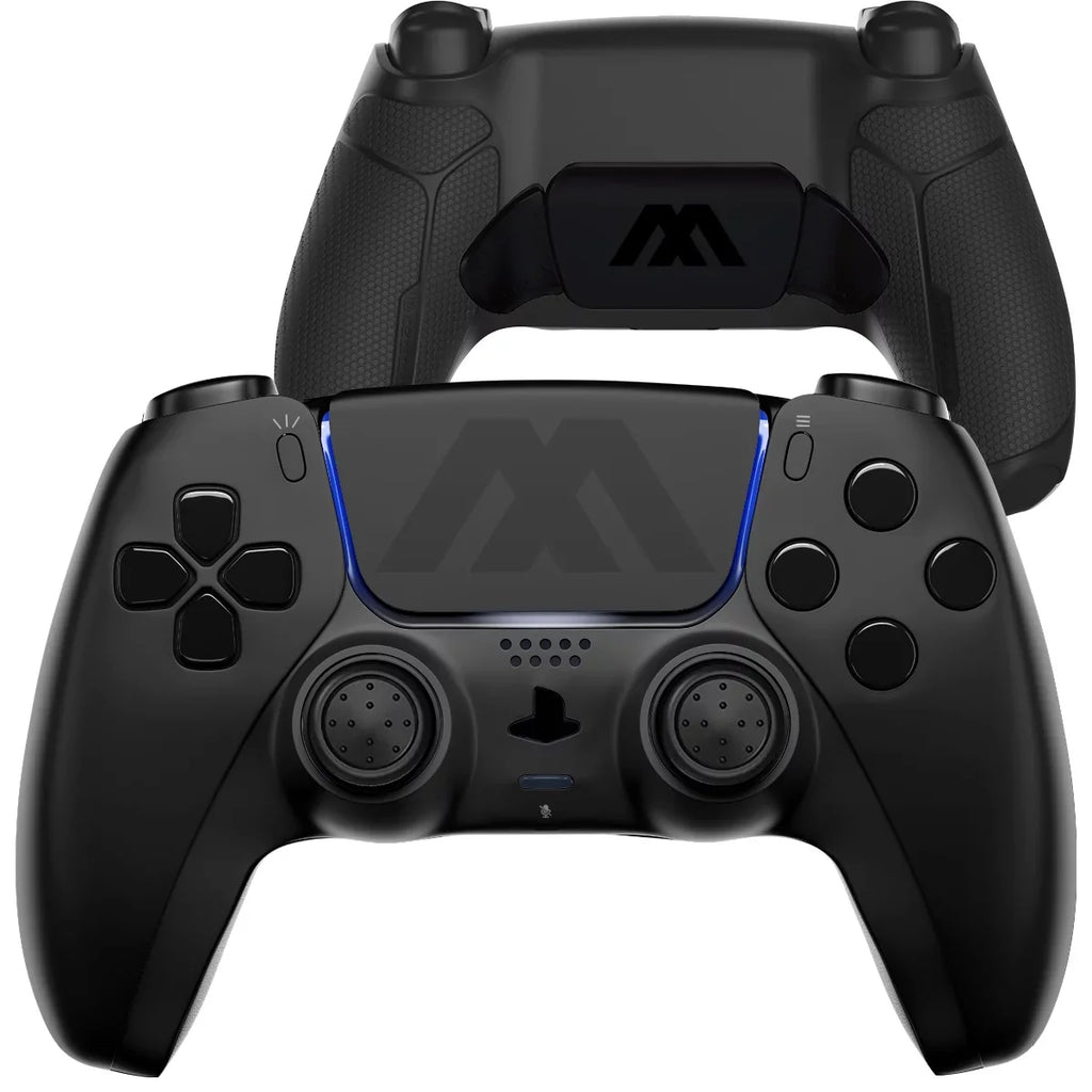 Controller Tactical Extreme FPS Compatible & Hair Custom Modded Buttons Recoil Anti & Interchangeable Controller ModdedZone + Thumbsticks Black Remap Triggers, PS5 with 2 Buttons PC