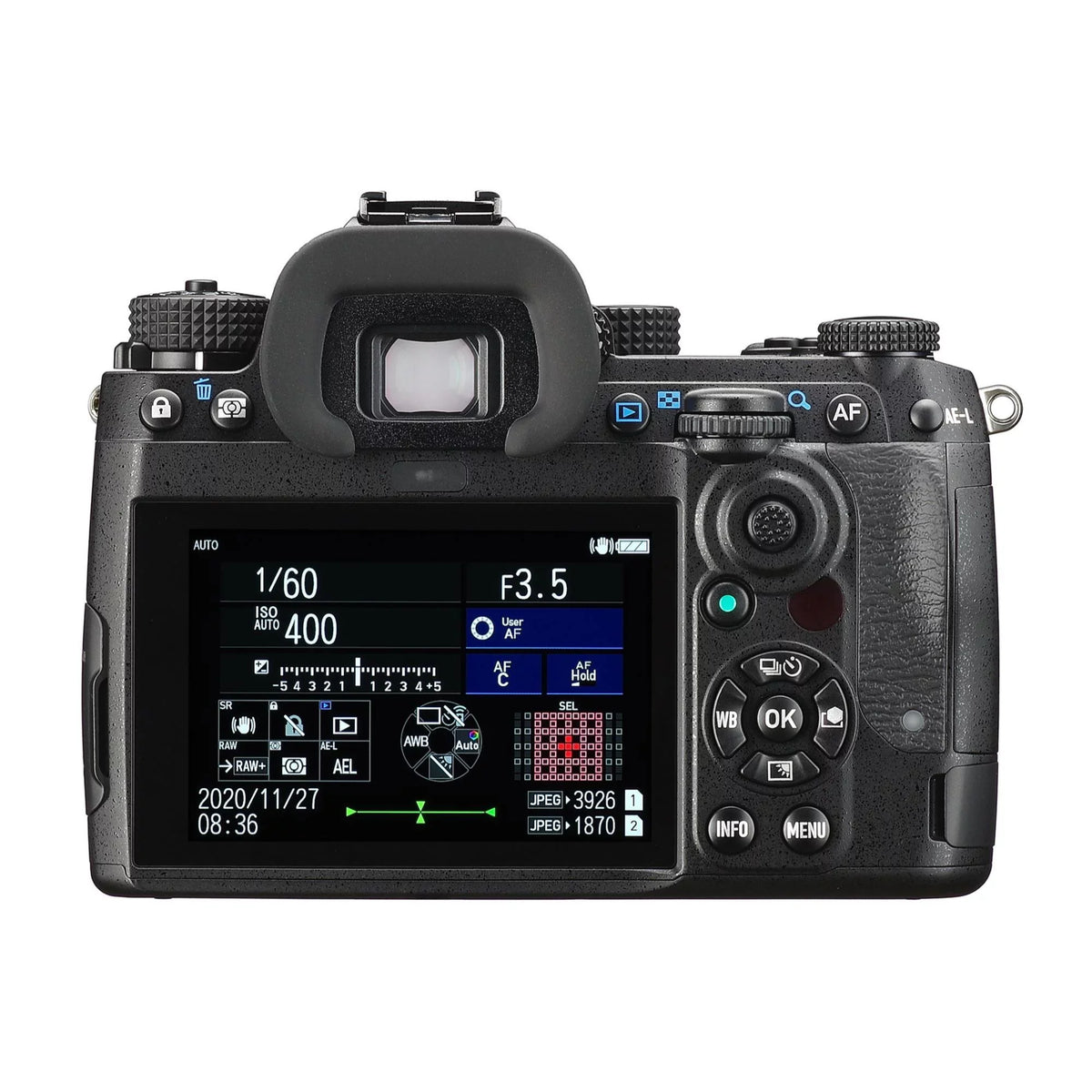 SD (Black) Card & Camera K-3 64GB with Kit, Mark Strap, Body Cleaning III Pentax
