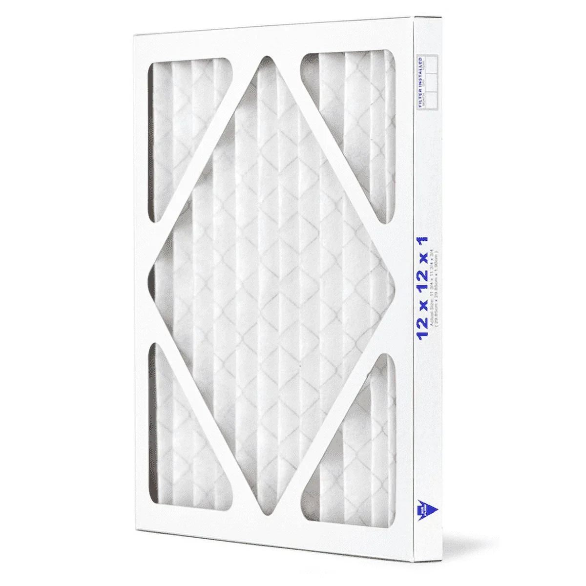 the Filter, Air HVAC Dust 6-Pack, in AIRx 8 Air Filter Furnace MERV 12x12x1 AC Made Filters Pleated USA