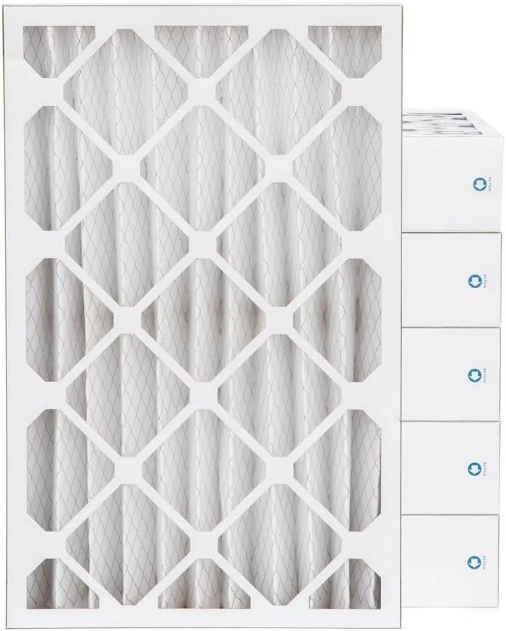 3-3/4, tual 4'' X Case Pamlico. 8 Furne Size: Air X Of 16X25x4 White 6. By Filters 24-1/2 Pleated HV 15-1/2 MERV