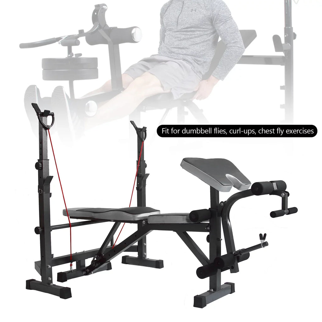 Olympic Press Workout Crunch Handle Champ Stock Body with US Curl, Weight Leg Workouts, Home and Developer Bench, Bench for Equipment At for Preacher Workouts Home