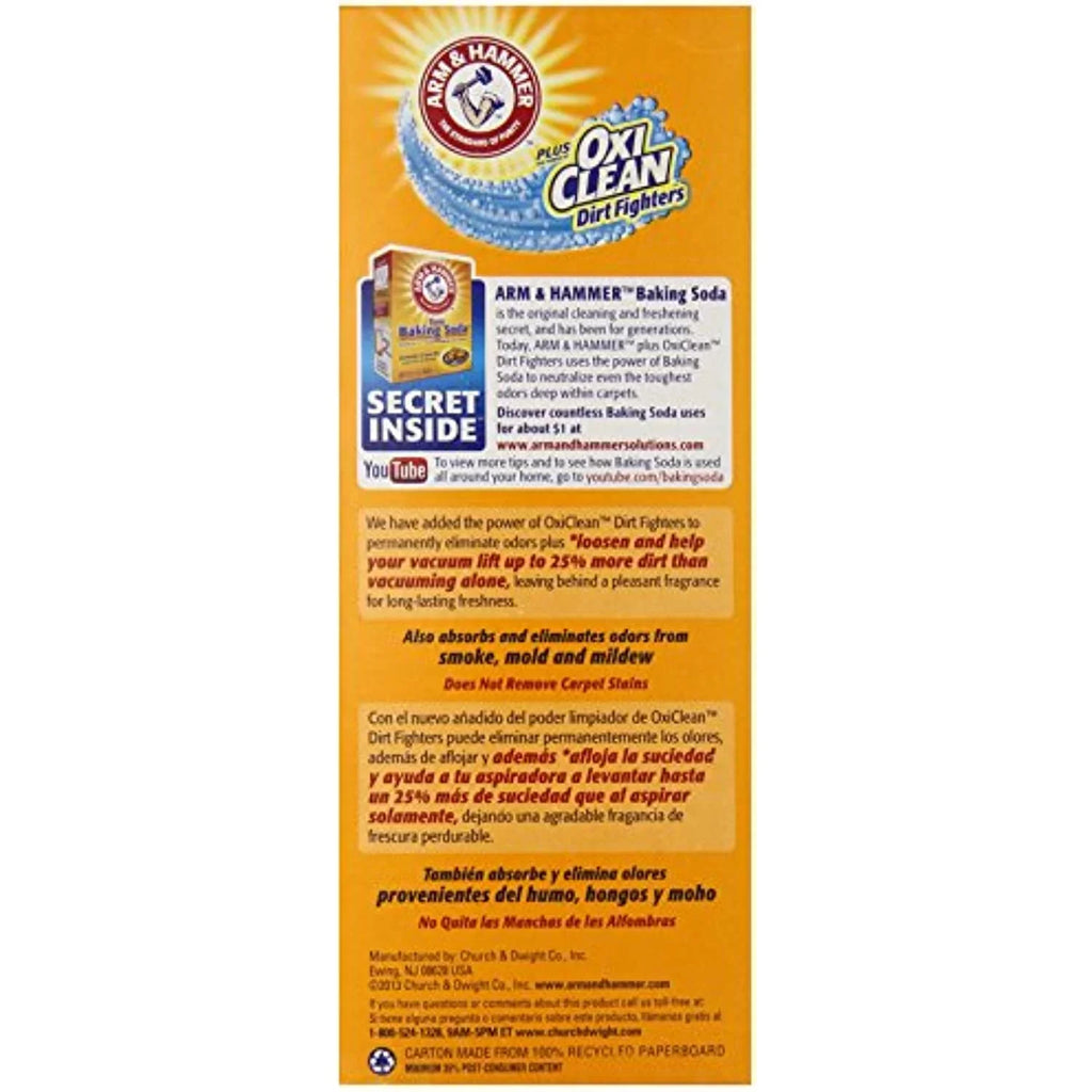 Eliminator For 6) Of (Pack 30 Arm Carpet & Room, Hammer Extra Odor Strength Ounce And