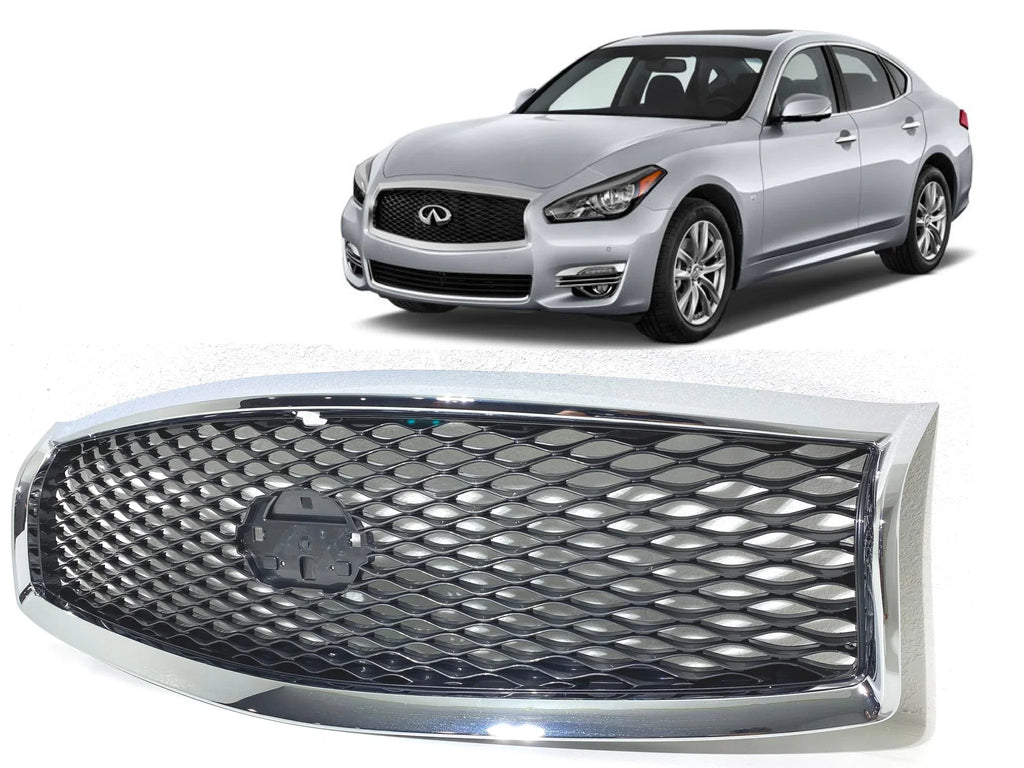 Compatible Bumper Grille Option Camera Front Q70 2017 Q70L With 2018 2015 Infiniti With 2016 2019