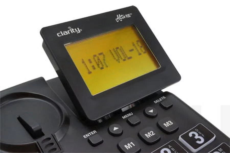 Loud Extra Clarity Black Speakerphone, Big CID AltoPlus Button