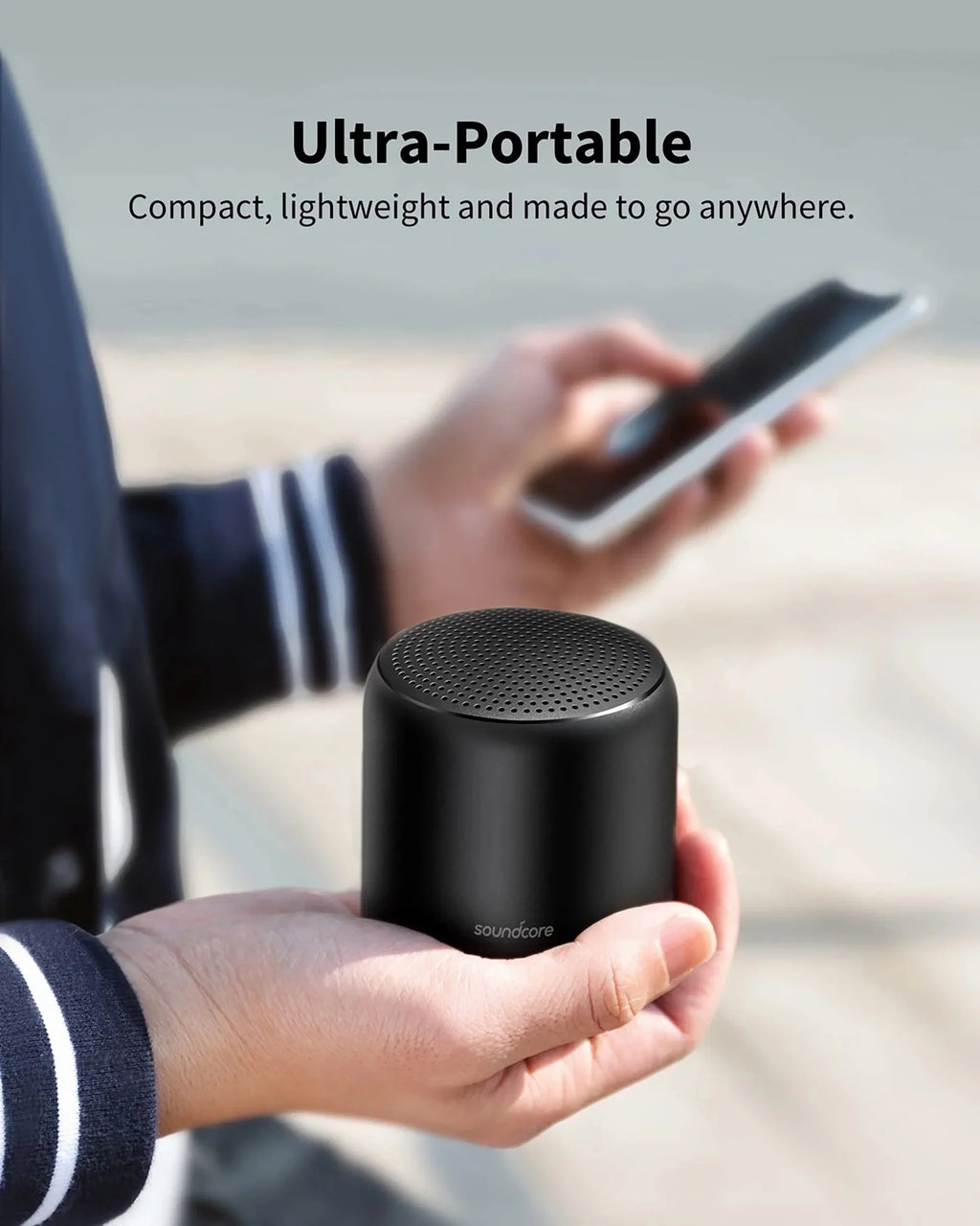 | by 2 A3107Z11 Anker- Playtime IPX7 15-Hour Soundcore | Speaker | Mini | Portable Black Waterproof