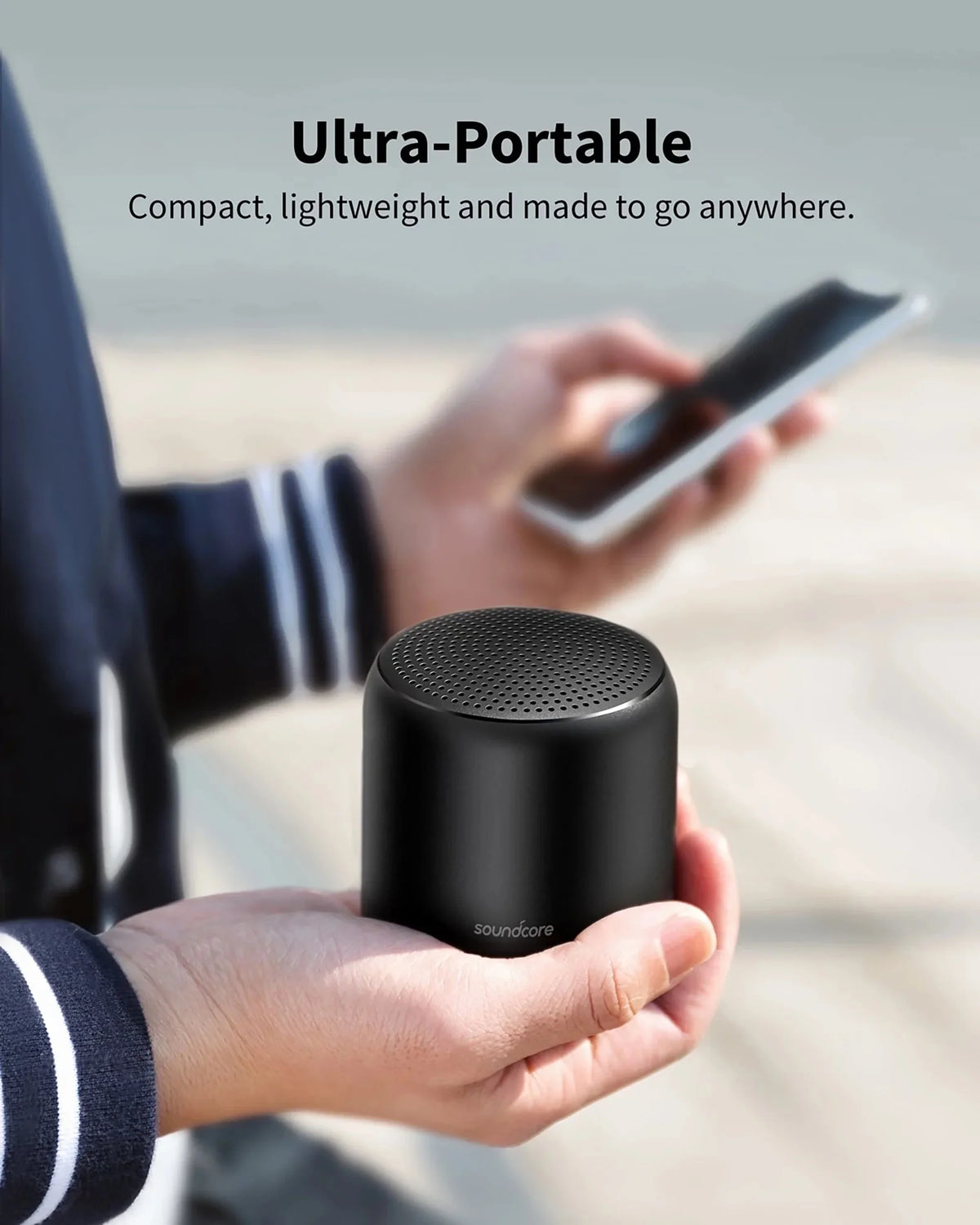 | by 2 A3107Z11 Anker- Playtime IPX7 15-Hour Soundcore | Speaker | Mini | Portable Black Waterproof