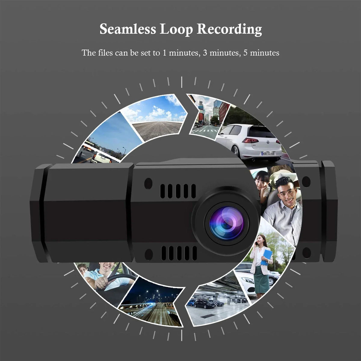 Taxi Camera Recorder Mode Recording, with Dashcam, Front Dash Loop Driving 1080P Car, Vision Parking Cam, for FHD IR Dual Interior G-Sensor, Dash Night TSV Dual