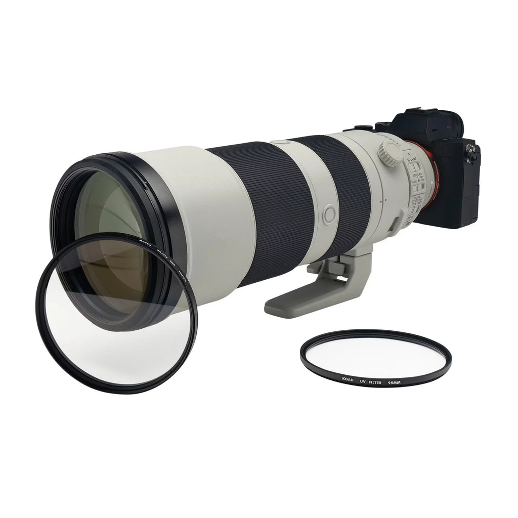 Lens Protective Bundle Polarizing 95mm Filter Koah Circular UV and