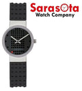 Black Black Watch Series Dial Women's 422 Titanium Jacob Clear Jensen Rubber