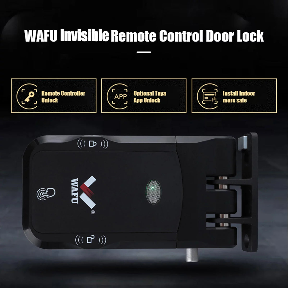 Lock Pinnaco Smart Control Remote Door with Keyless WAFU Lock Wireless