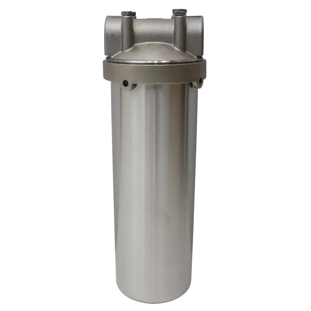 PreAsion Housing Filter for Pressure Bracket with Water 1"NPT 10"L Cartridges Heavy-duty
