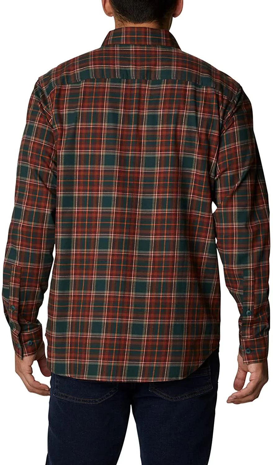 Tartan X-Large Vapor Long Columbia Sleeve Shirt III Cs Ridge Spruce Mens