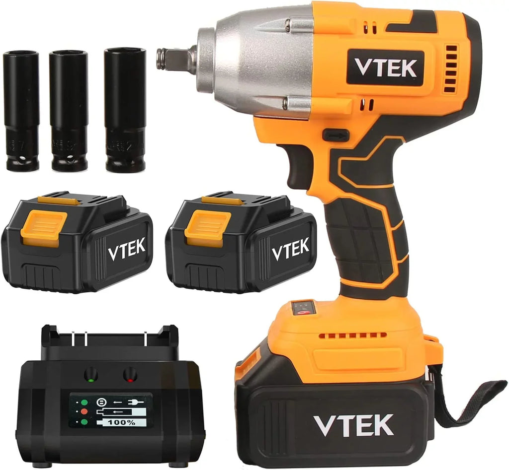 Wrench,Max Impact 1/2 MORI Gun 515 Cordless Inch Impact Torque Wrench 700N.m ft-lbs for Brushless Car Impact Tiers