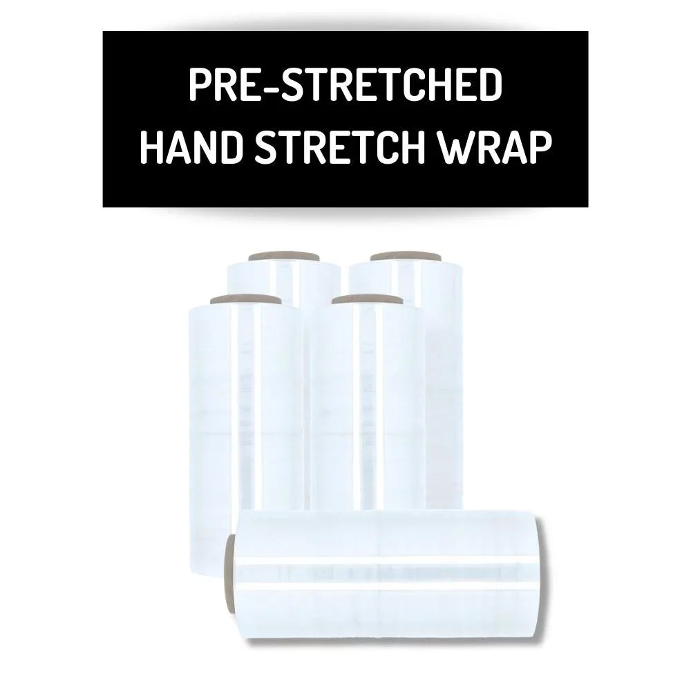 for Shrink Rolls 3" x 256 Wrap 1476' Clear, Core SSBM Bundling Hand 15" Pallets, Warehouse, 30 Wrapping Gauge, Film Merchandise, Plastic Pre-Stretch