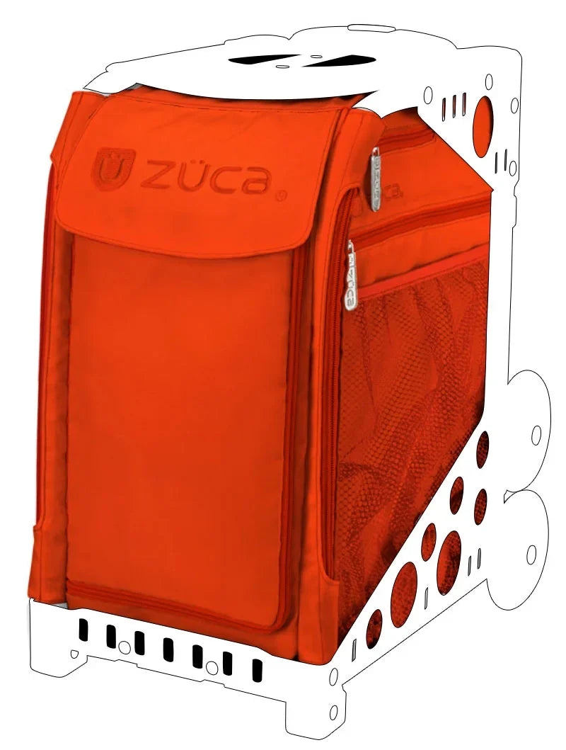 Zuca Seat Sport Bag Frame) Persimmon 18" Black/Pink with (Pink - Cover