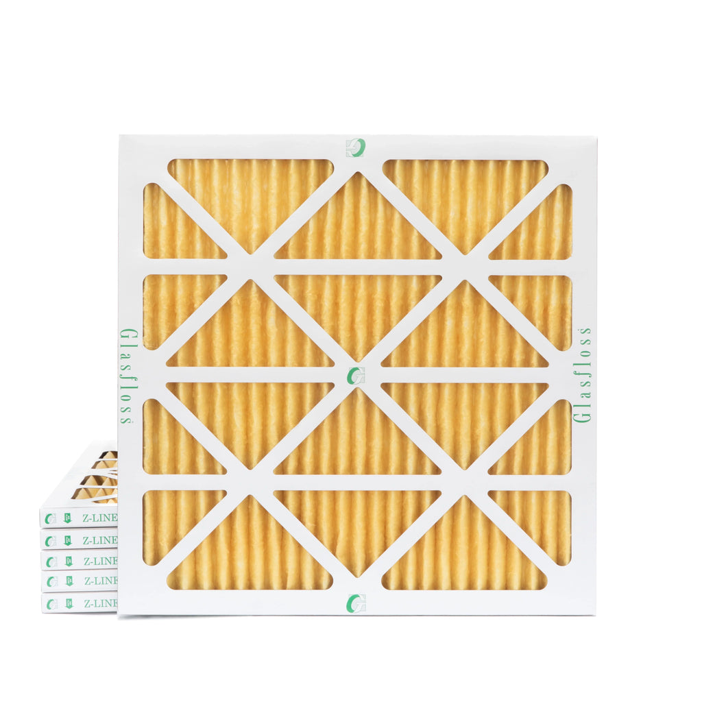 17-1/2 Pleated Glasfloss. Actual of 6 x 11 Size: MERV Filters by 18x18x1 Pack 17-1/2 x Air 7/8