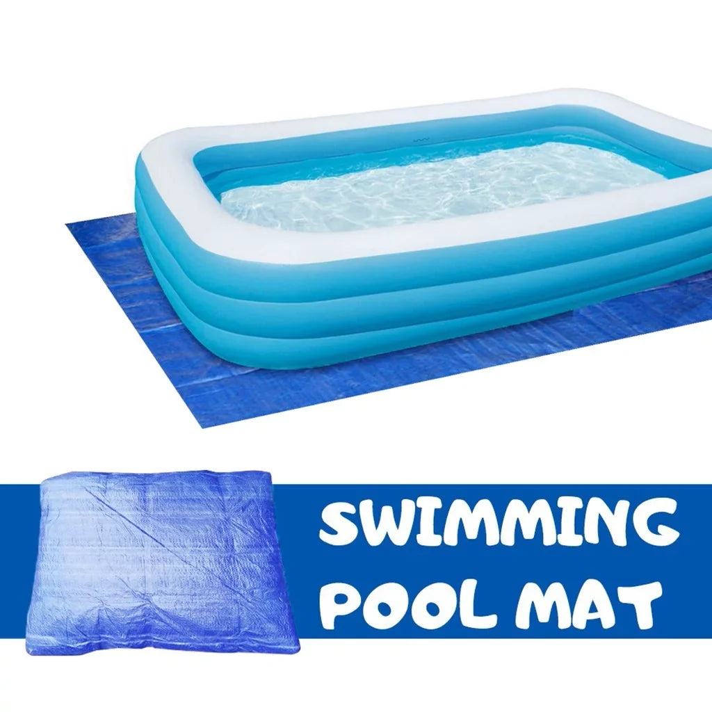 ZiSUGP Paddling Pools for Garden Outdoor Family Swimming Rectangle Pool Cover