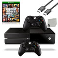 Like GTA V Cable BOLT Xbox 500GB HDMI One AXTION Included Gaming Bundle New Game Console 2 Controller Original With Black Microsoft