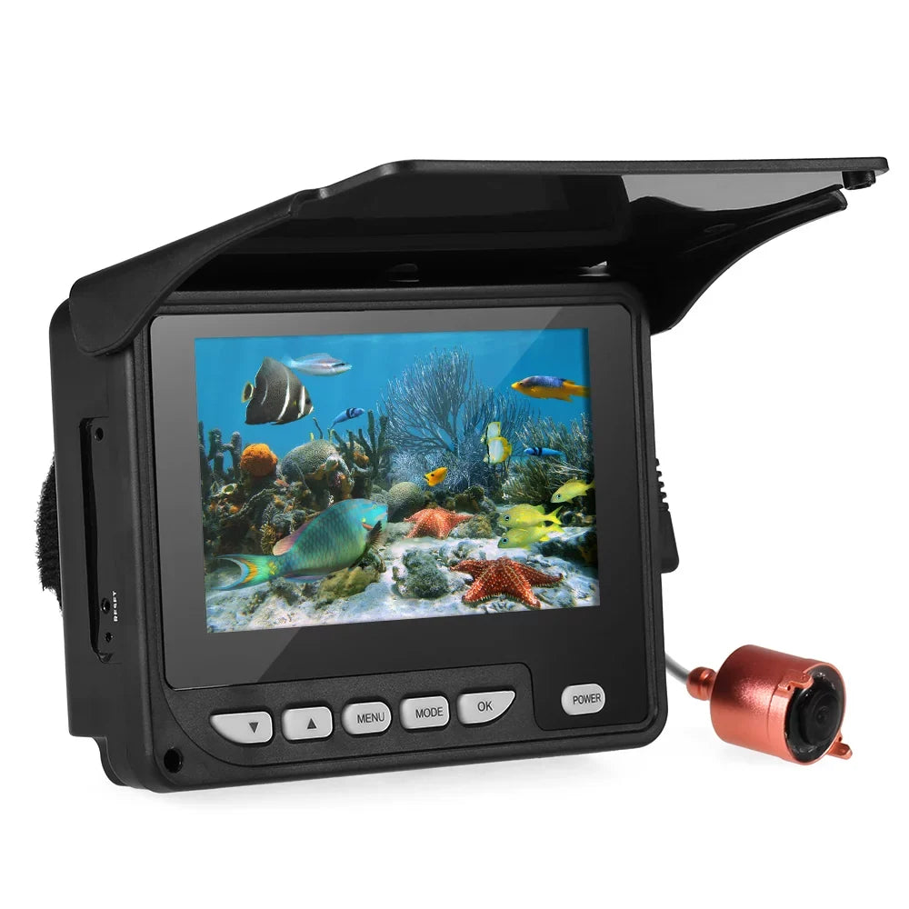 Inch Carry Finder Ice Night Cable Boat Vision Camera with Arealer 20M 4.3 Underwater Fish Camera Fishing Waterproof Bag Portable Fishing