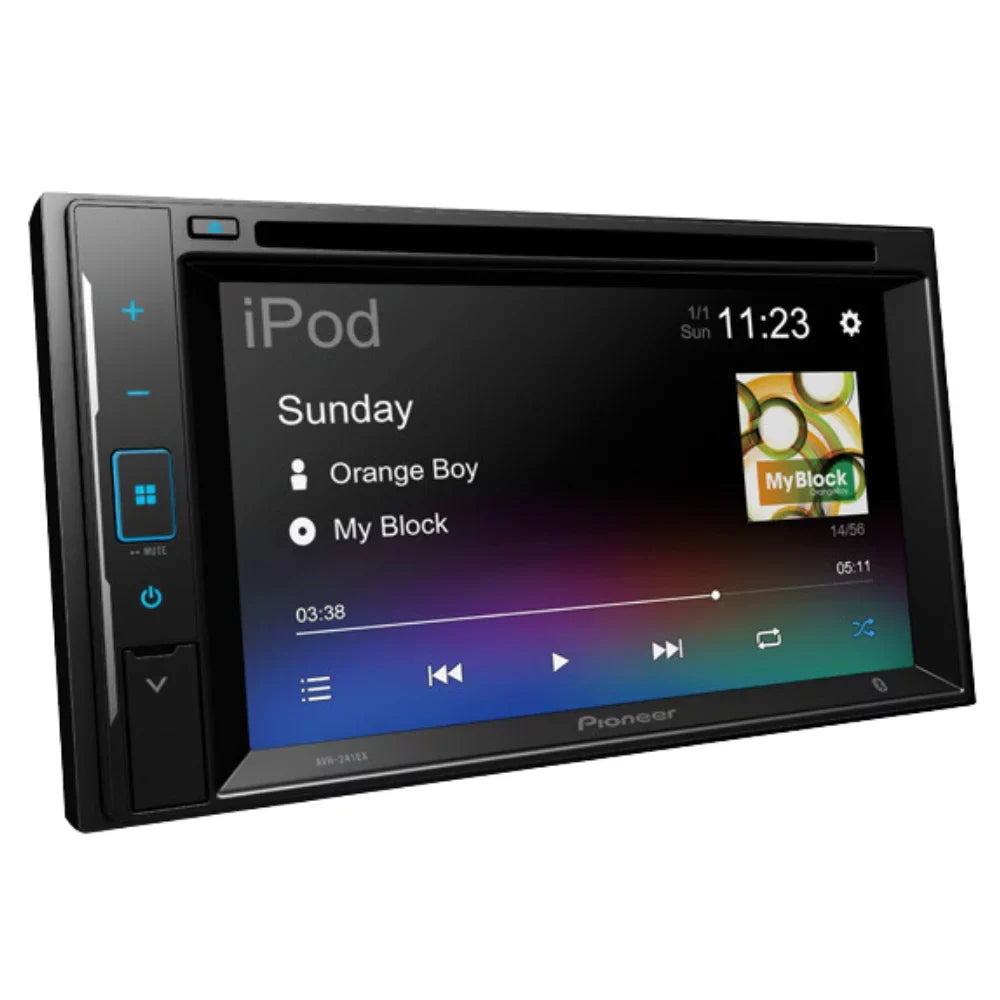 Media Double Bluetooth/Backup Oldsmobile DVD/CD Car 1995-2000 DIN for Aurora Camera/Installation Pioneer AVH-241EX with Touchscreen Receiver Digital KIT4817 AM/FM 6.2" Kit/in-Dash Stereo W/ Bundle