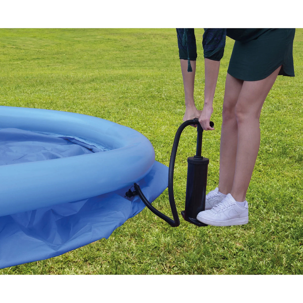 Prompt 10' Pump w/Clean Filter Pool Set JLeisure x 30" Inflatable Plus