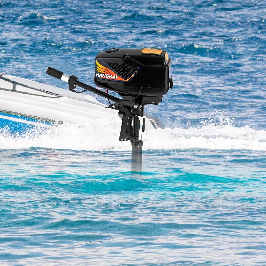 Motor 48V 5.0HP Fishing Engine Trolling Outboard Shaft Electric Short Boat