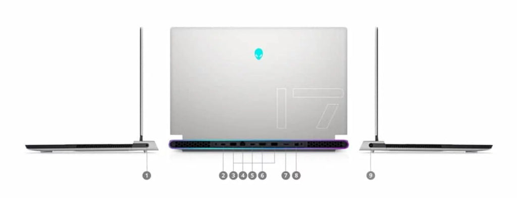 (2021) Gaming CPU FHD - Laptop SSD Core + - R1 Dell (Refurbished) X17 RAM SSD Alienware 8 GHz - 4.6 3060 GDDR6 Cores 12GB 1TB 1TB 16GB @ RTX Gen 17.3" - i7 - 11th Restored