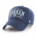 '- Kraken Sea Hat OSFA Adjustable Blue Centerline Men's Seattle Deep '47 MVP