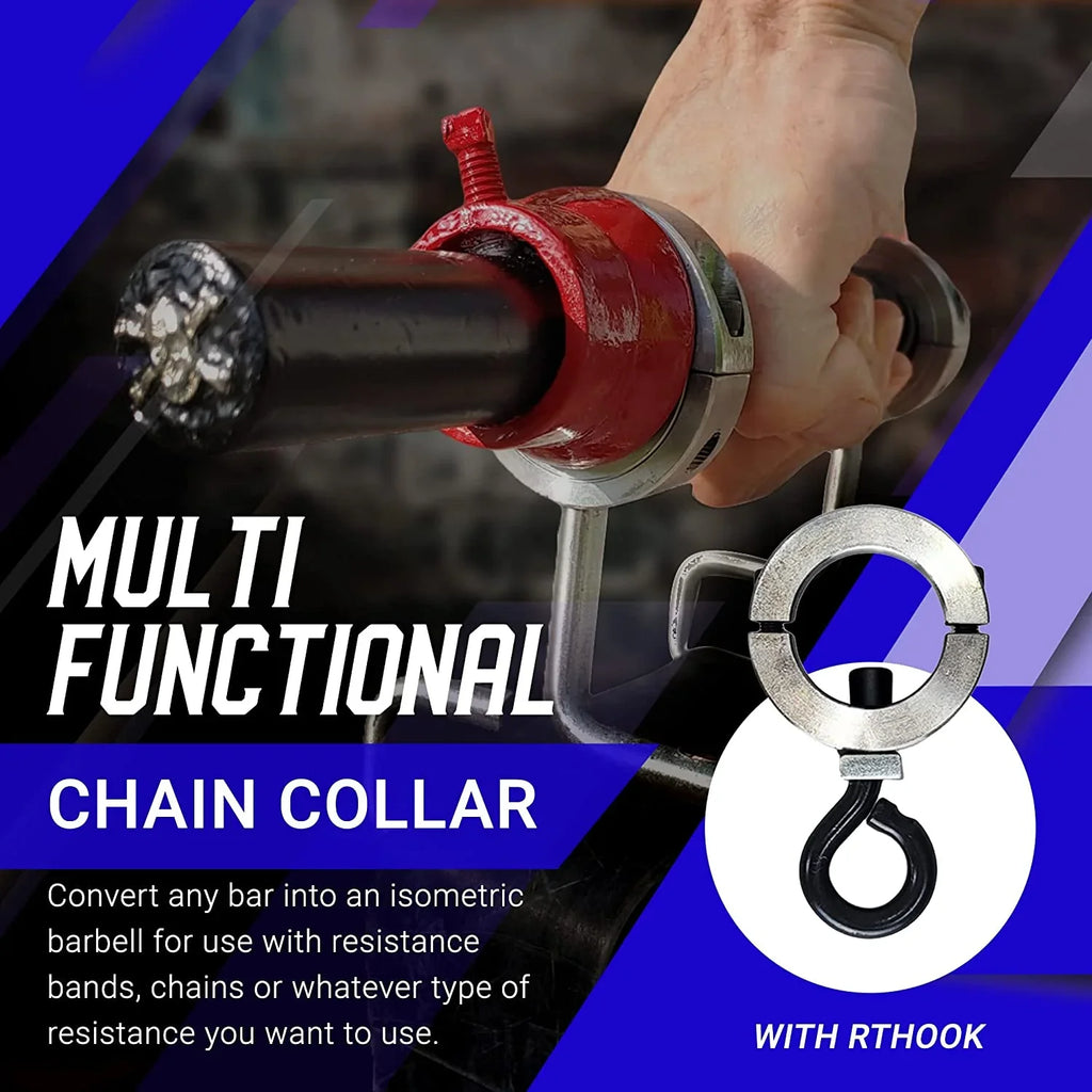 EASY ChainBeast, Chains and Resistance to ALLN-1 Bands F2 for Innovative Barbell Resistance Weight Attach