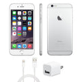 Unlocked Carrier iPhone Apple Silver (Good) - - Pre-Owned 6 16GB