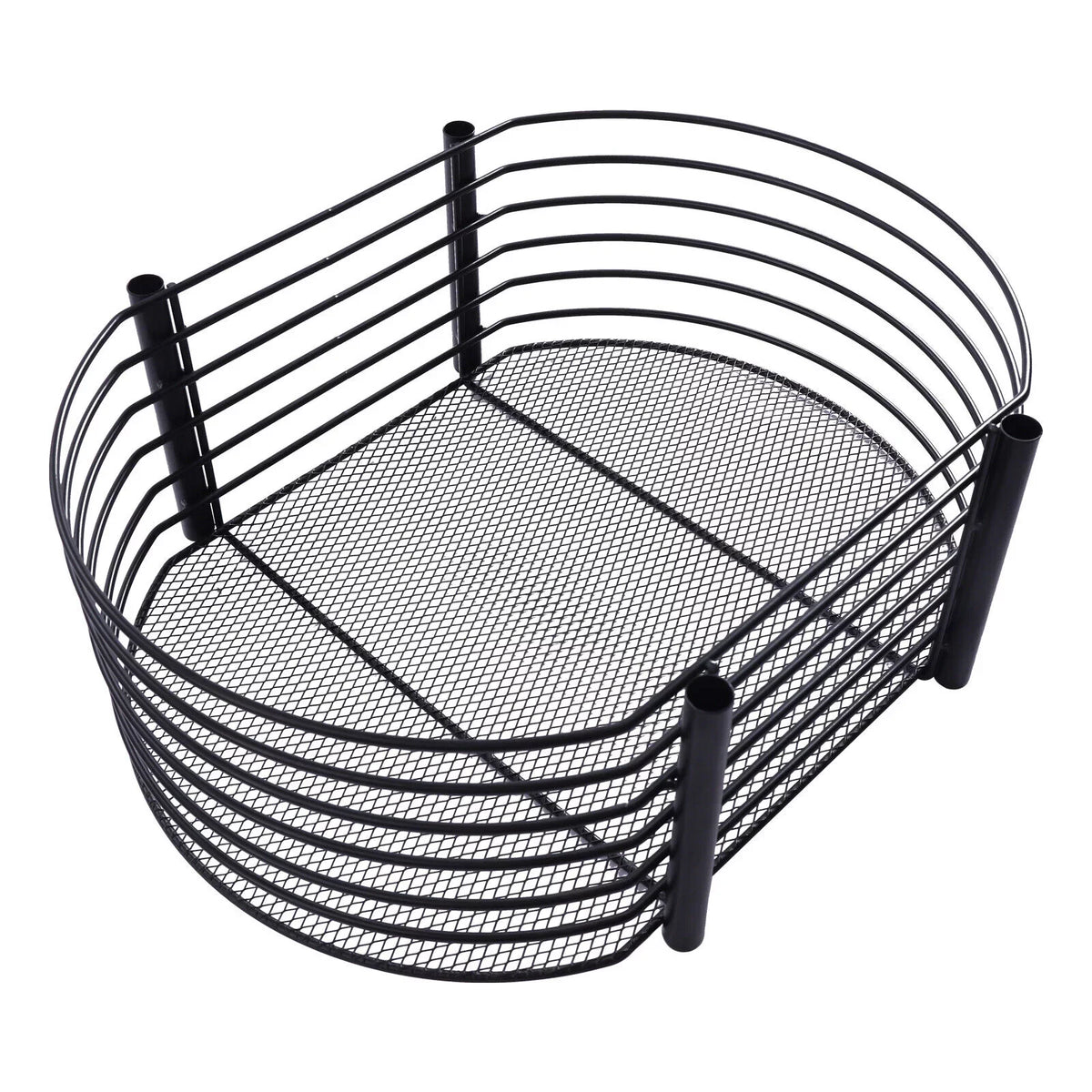 Metal with Storage Utility Trolley Black Carts Cart, Basket Rolling Storage Cart, Tier Kitchen 4 Art Organizer Wheels,
