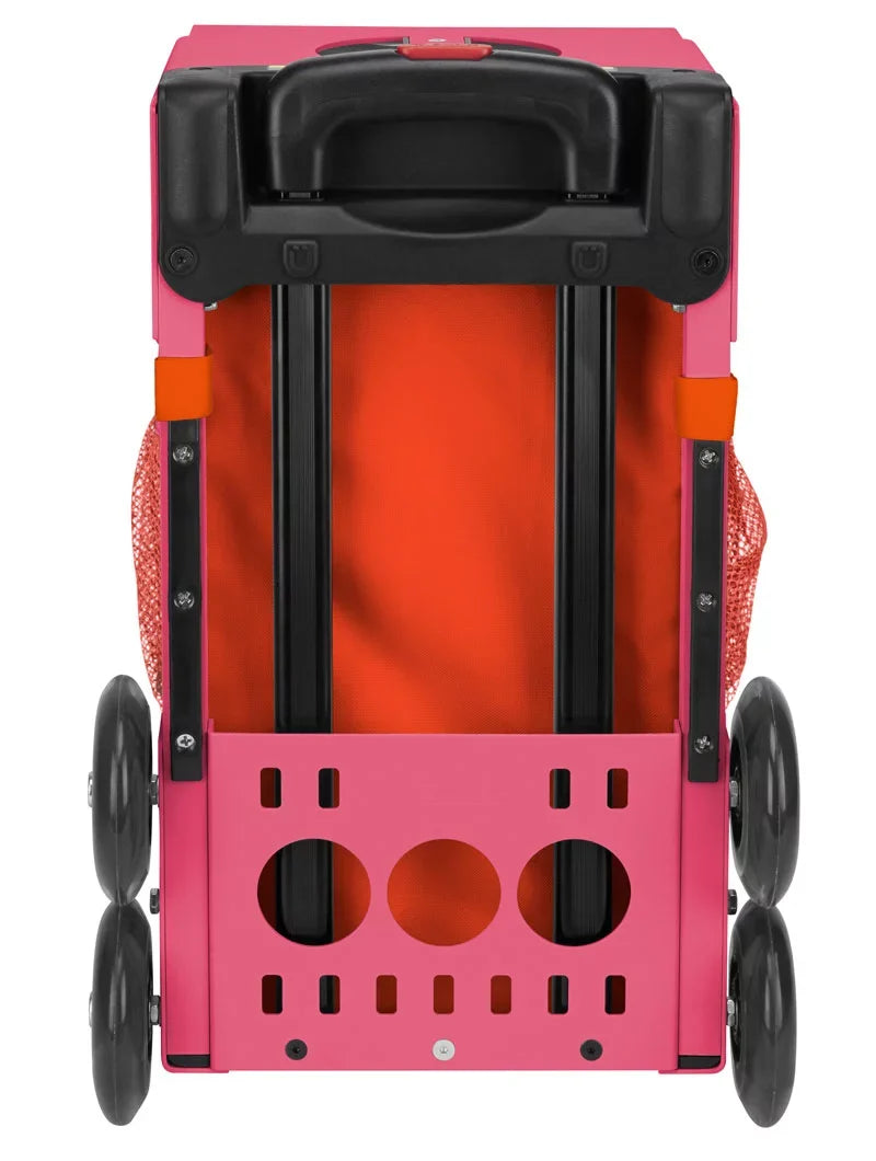 Zuca Seat Sport Bag Frame) Persimmon 18" Black/Pink with (Pink - Cover
