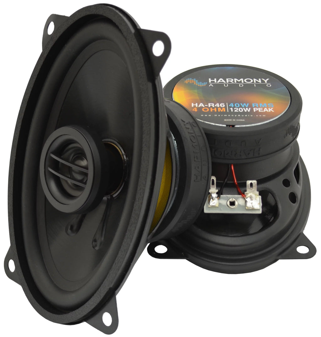 Fits 1985-1988 Rear HA-R46 1/9 Speakers Bertone Fiat Harmony X Replacement Deck
