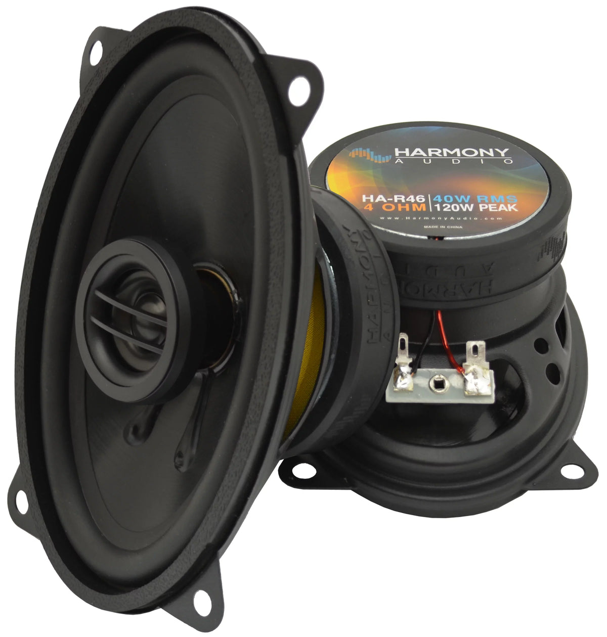 Fits 1985-1988 Rear HA-R46 1/9 Speakers Bertone Fiat Harmony X Replacement Deck