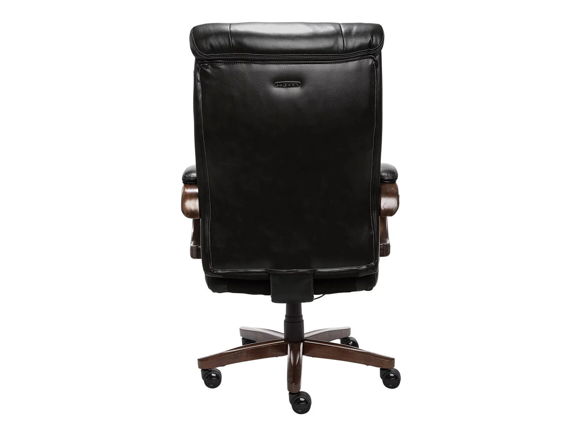 faux executive and Tall - armrests high-back - poly-fiber wood, memory - steel, La-Z-Boy Chair swivel - ergonomic - foam, Big leather, - tilt - black plywood, Trafford - -