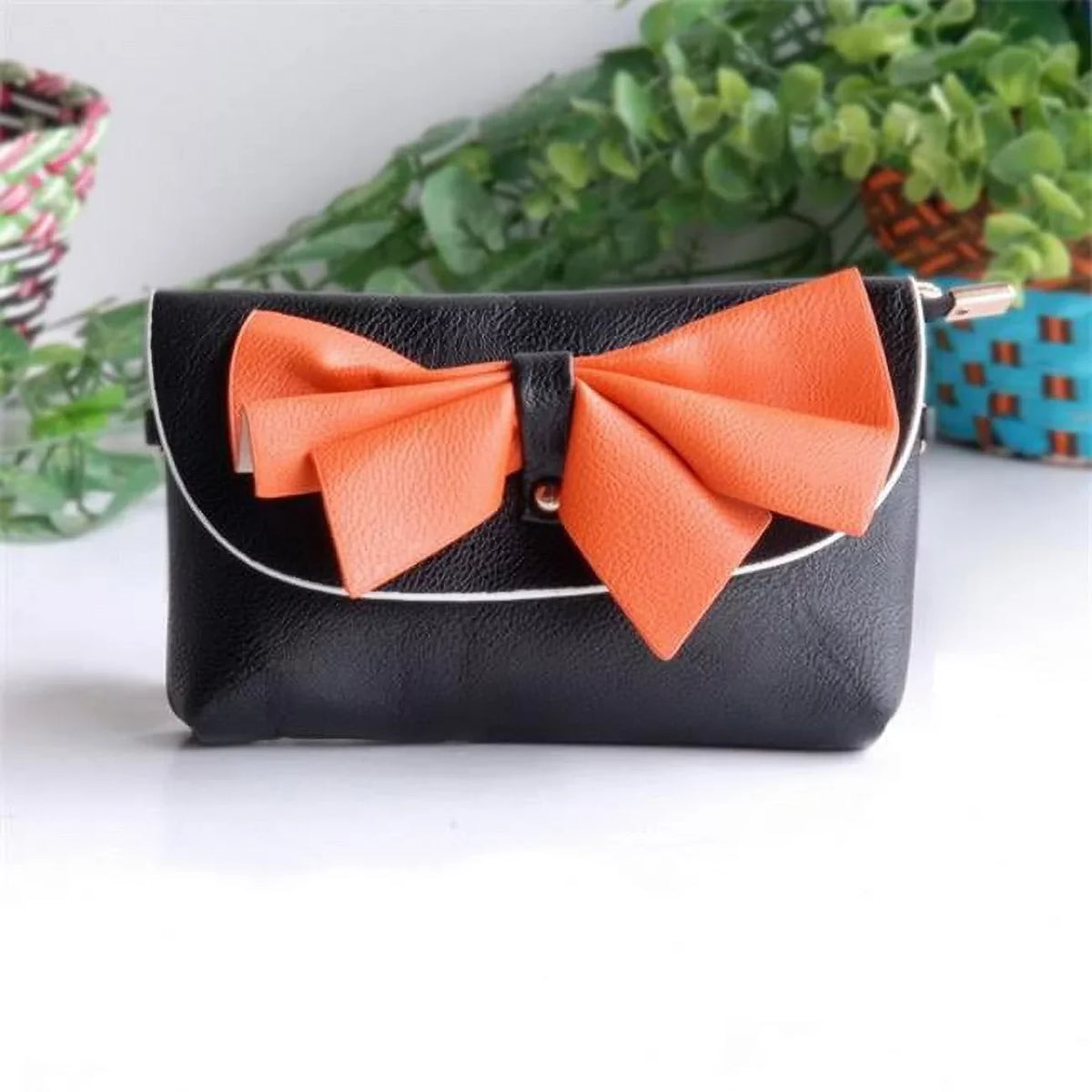 Bag Shoulder Colorful Leatherette Purse - Imagine Clutch Clutch Casual