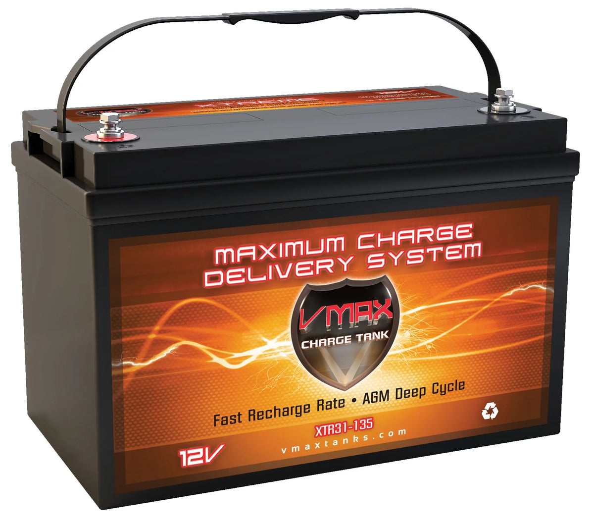 Group Powerboat 31 Star Battery XTR31-135 Naitic Marine for Vmax 12V