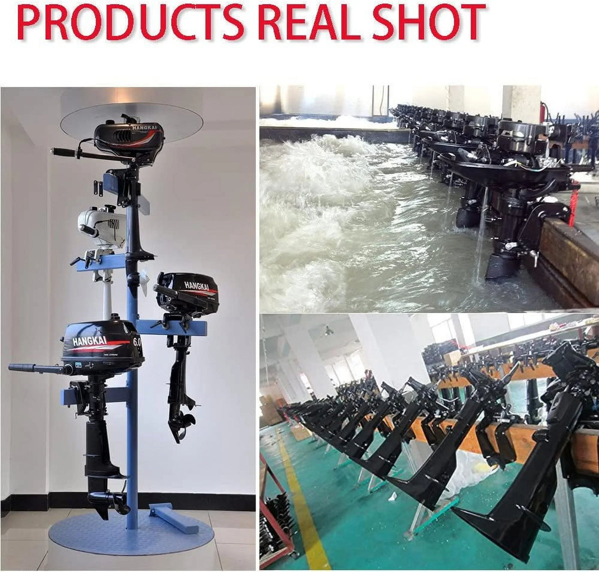 Outboard MONIPA System HP Inflatable Boat Tiller Motor Water Fishing Shaft 6 CDI Marine 2-Stroke Cooling Engine