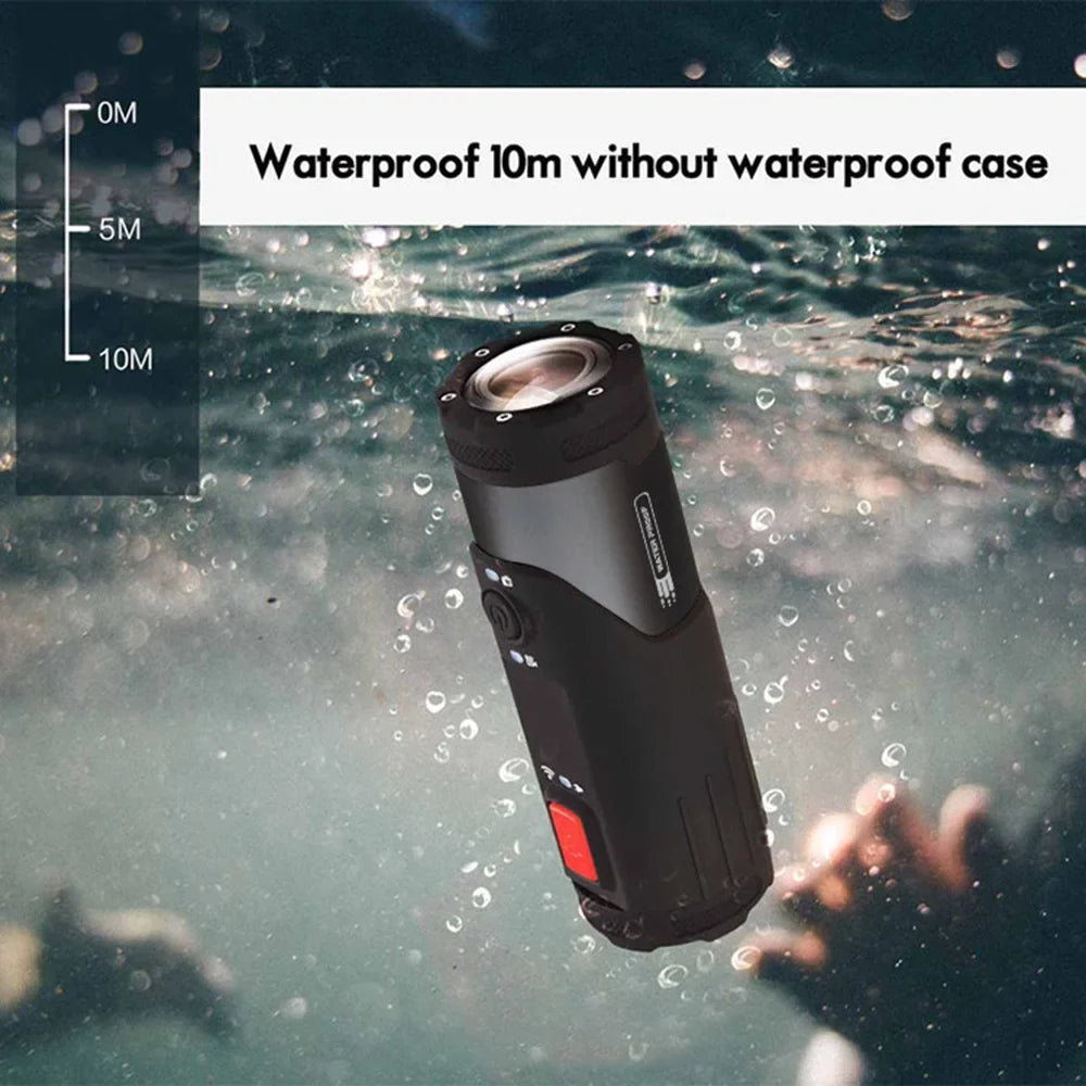 Bike Action Helmet Waterproof WiFi SOOCOO Head-mounted Camera APP Adventure for Camcorder 4K Sports