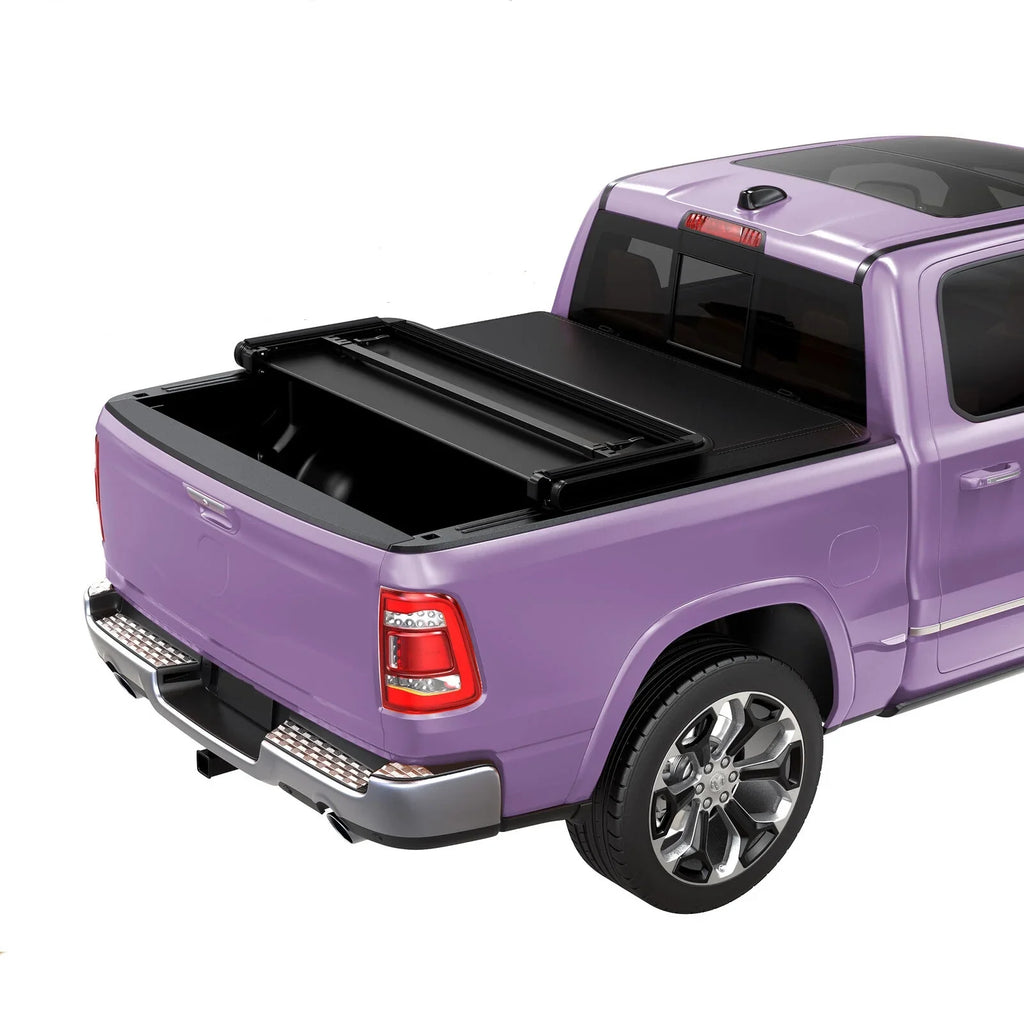 2020-2023 JT Gladiator Truck Bed for Ledkingdomus Feet 5 Top Tonneau Jeep on Cover Tri-fold Soft