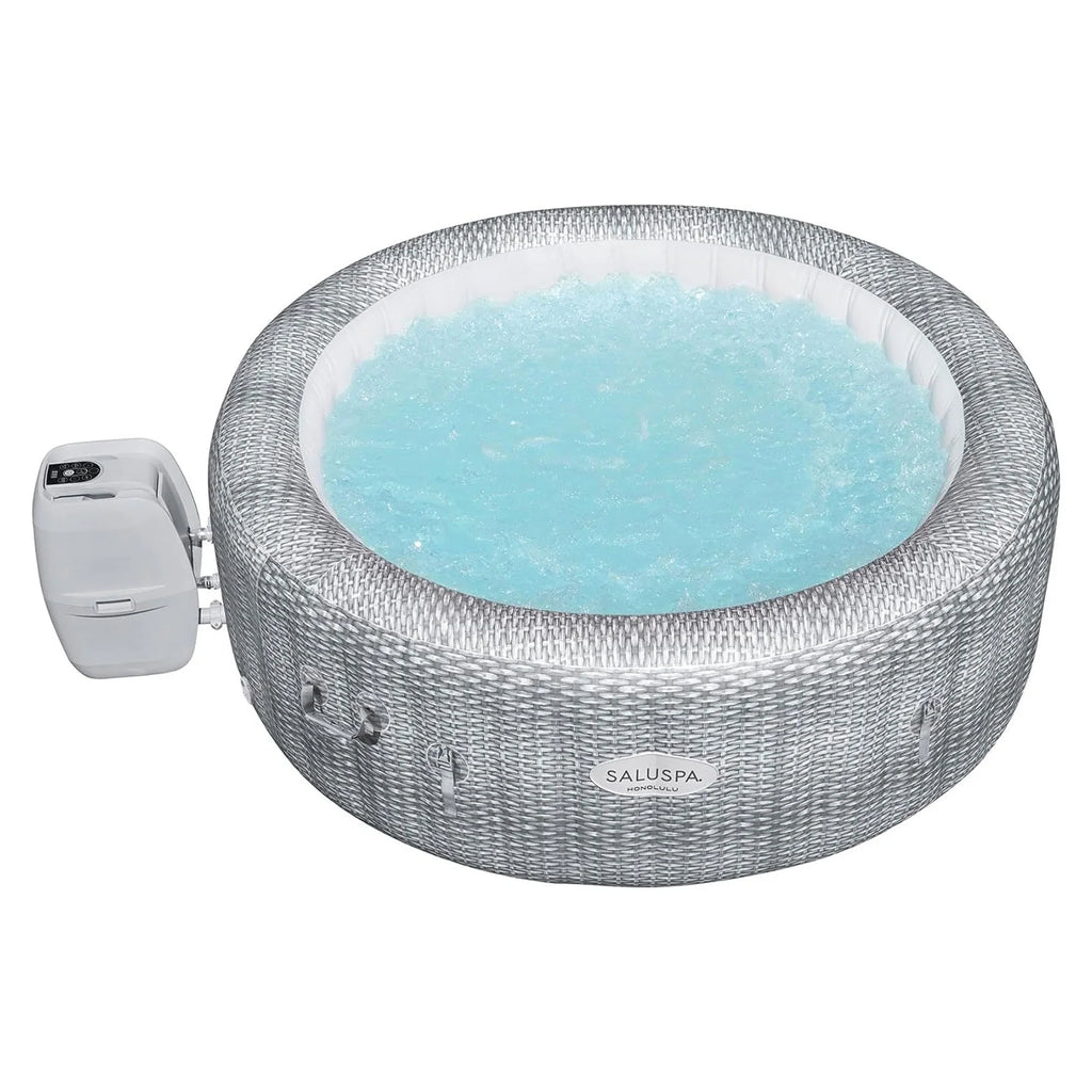 SaluSpa Spa AirJet Hot Honolulu Coleman 6-Pack Bestway with Tub Seat