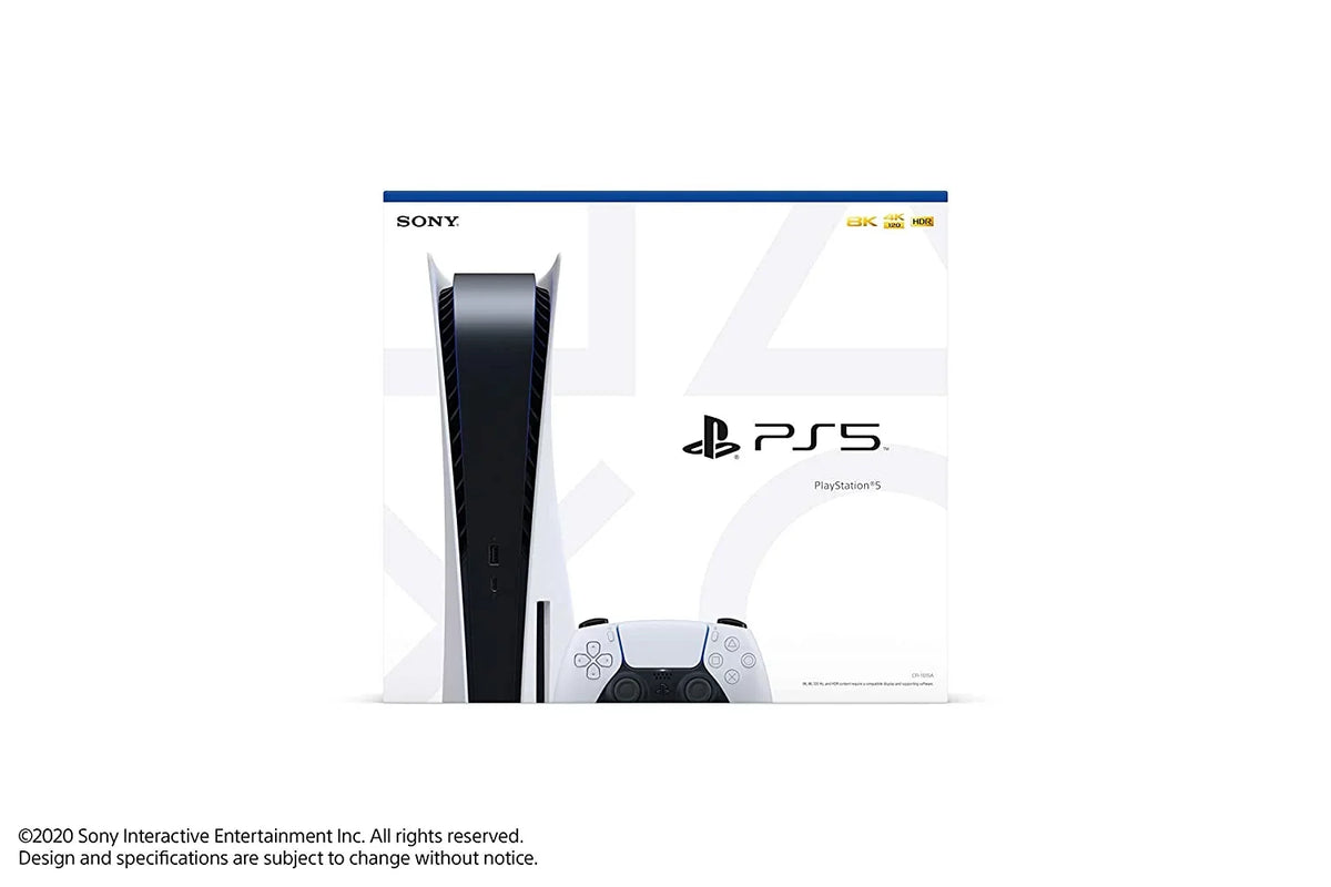 3D Disc Sony 5 PS5 Pulse Playstation Console Headset Bundle Version and Black