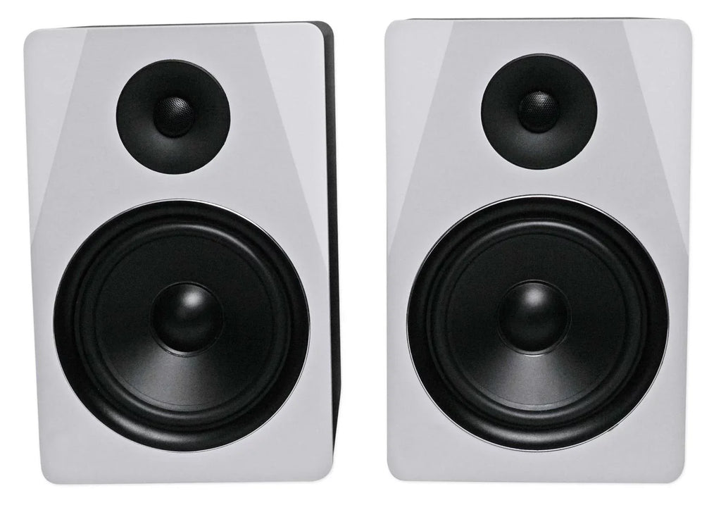 Monitor APM8W Rockville 8" USB Studio Premium (2) Black Speakers+28" Stands