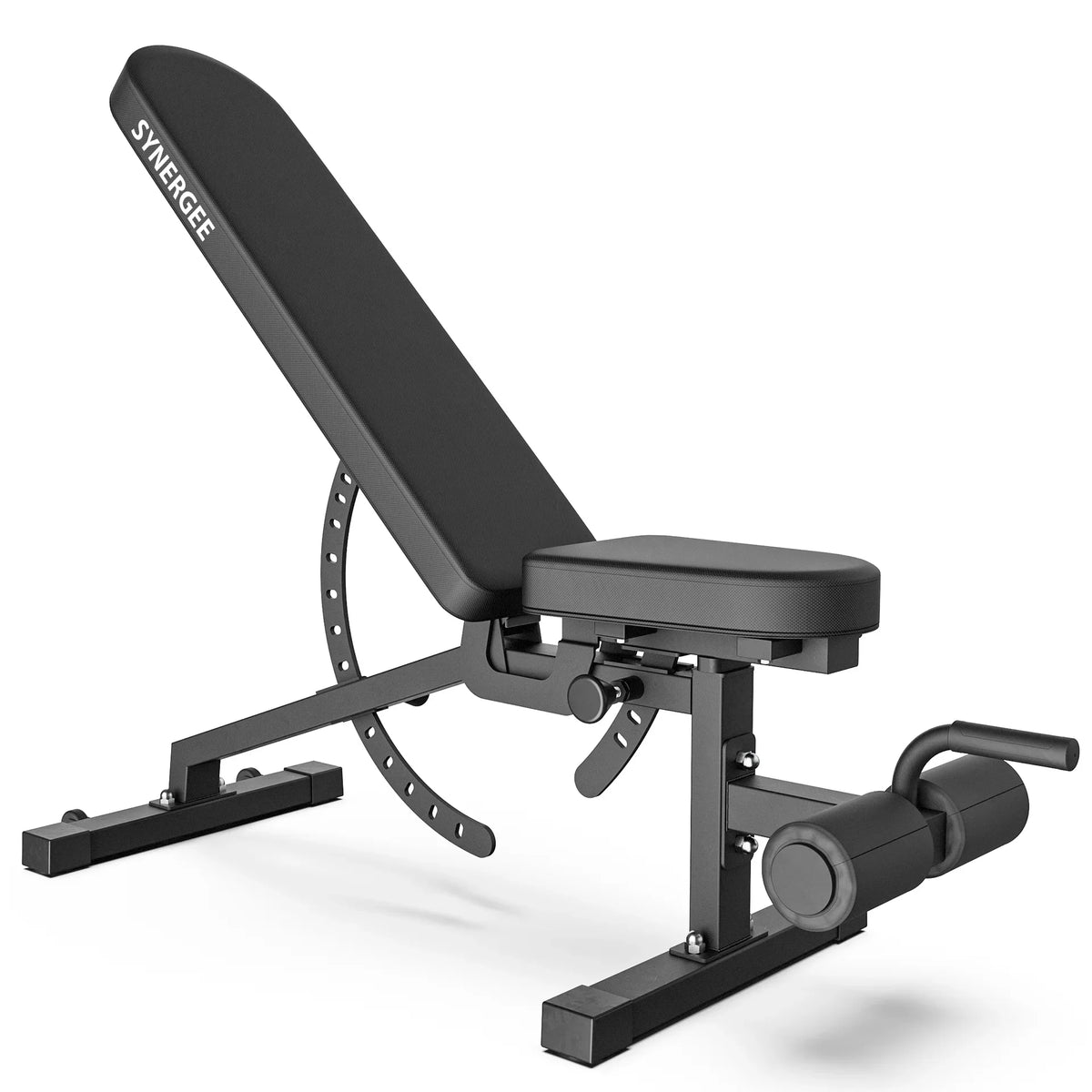 & Exercises Workout Great for Workouts. Bench Dumbbell & Barbell Incline Adjustable Press and Gym. Garage Decline for Synergee Home Commercial, Weight Bench.