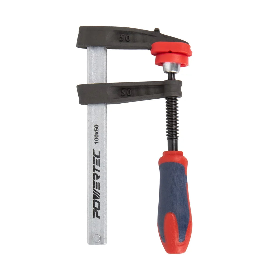 for Woodworking, 4PK 4-Inch Duty F POWERTEC F Heavy Capacity lb (71591-P2) Clamps 330 Bar each Clamp Style